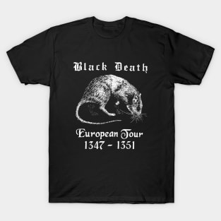 Black Death European Tour T-Shirt